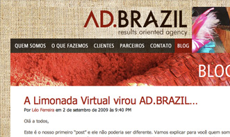 Ad. Brazil - Blog